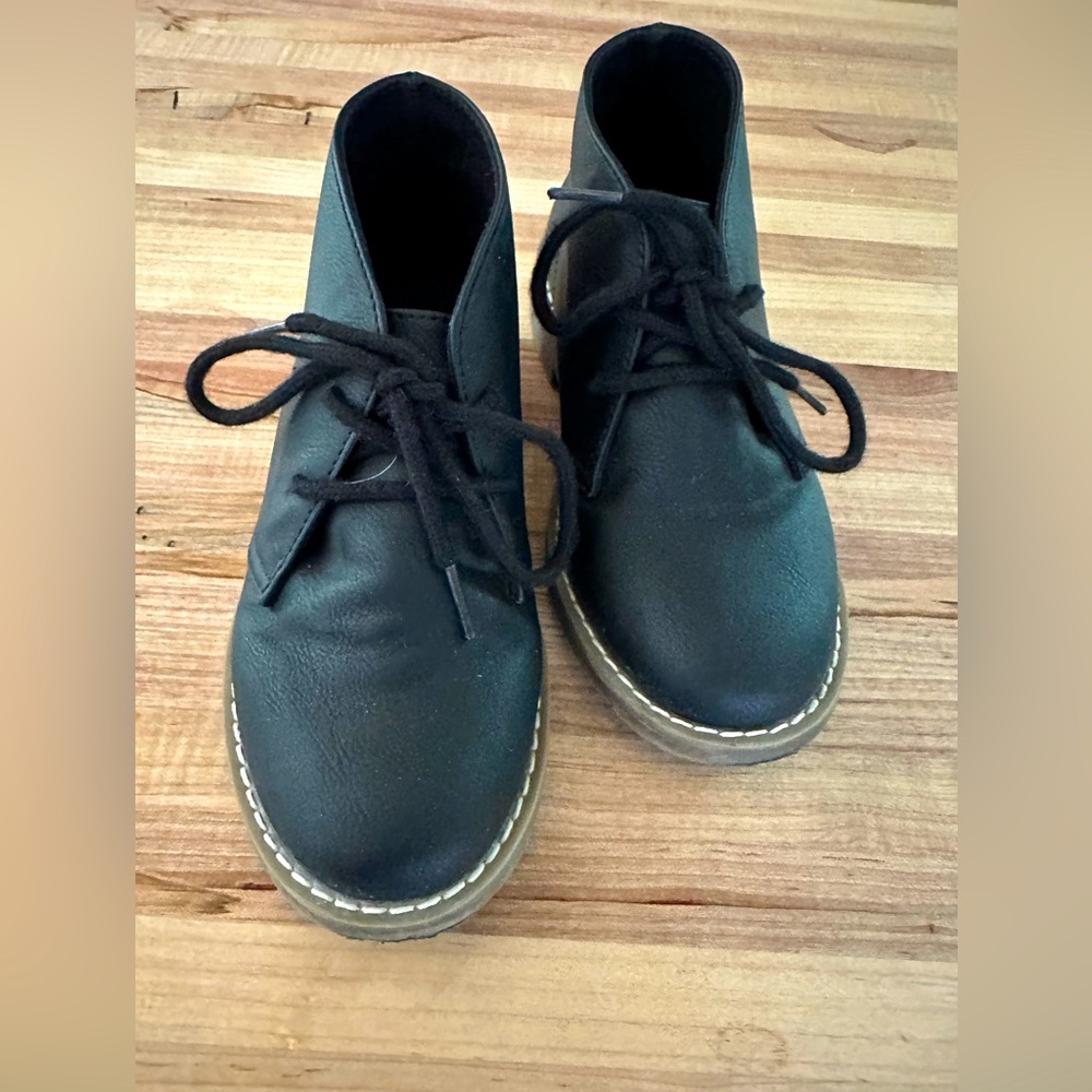 Boys Black Boots